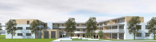 Foto - Zu vermieten 3 Zimmer Wohnung Neubau im Quartier ebenerdig neu