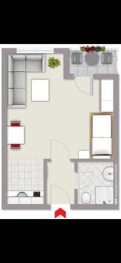 Foto - Apartment mit EBK, Balkon, TG-Stellplatz und Weitblick über Köln