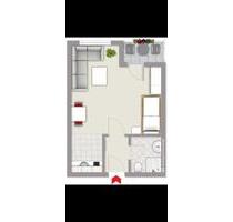 Apartment mit EBK, Balkon, TG-Stellplatz und Weitblick über Köln