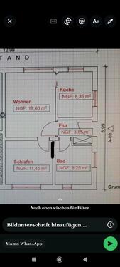 Foto - 2 Zimmer Erdgeschoßwohnung zur Miete in Löwenberger Land