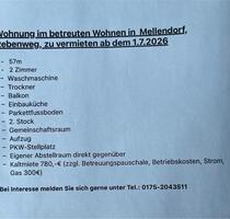 2 Zi. Whg., Carport, Balkon, Einbauschränke, Einbauküche - Wedemark