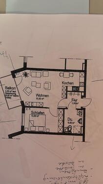 Foto - 2 Zimmer Etagenwohnung zur Miete in Wedemark
