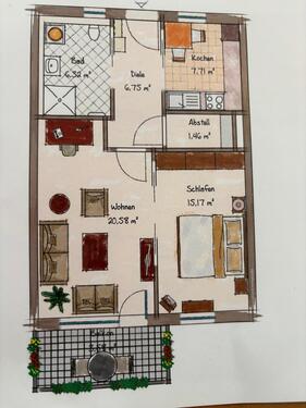 Foto - 2 Zimmer Erdgeschoßwohnung zum Kaufen in Vohburg an der Donau