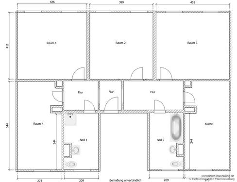 Foto - Etagenwohnung zur Miete in Freiberg
