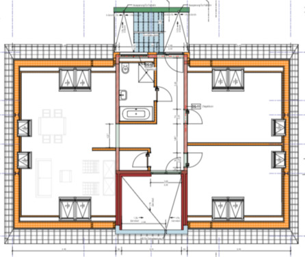 Foto - Stilvolle 3-Raum-Dachgeschosswohnung mit Balkon in Jena