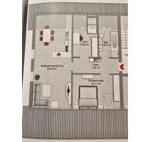 Helle 3-Zimmer Dachgeschoss-Wohnung in Sulzfeld am Main - Albertshofen