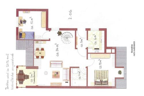 Foto - Schöne 3,5-Zimmer-Maisonettewohnung in MemmingenSteinheim