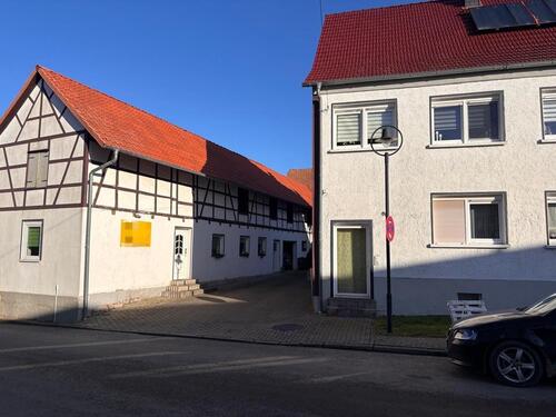 Foto - Grundstück mit Vierseitenhof Bauernhof Scheune Nebengelass