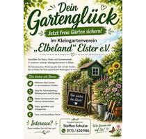 Kleingarten in Elster zu verpachten – 260 m² mit Laube & Unter - Zahna-Elster