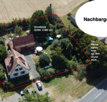 Freistehendes Einfamilienhaus mit Garten, Scheune und Bauplatz - Stadtallendorf