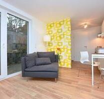 Modern möblierte Wohnung mit Terrasse in Stuttgart Heumaden 30 qm