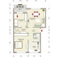 3-Raum-Wohnung in 38124 Braunschweig-Heidberg