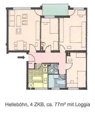 Foto - 4 Zimmer Etagenwohnung in Kassel