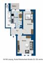 Foto - 2 Zimmer Erdgeschoßwohnung zur Miete in Leipzig