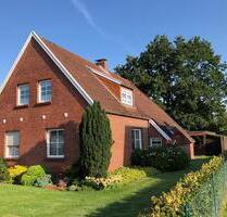 Charmantes Fehnhaus mit Wintergarten, Teich & großem Garten - Großefehn