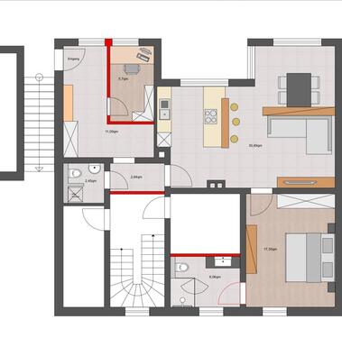Foto - 2.5 Zimmer Terrassenwohnung zur Miete in Heigenbrücken