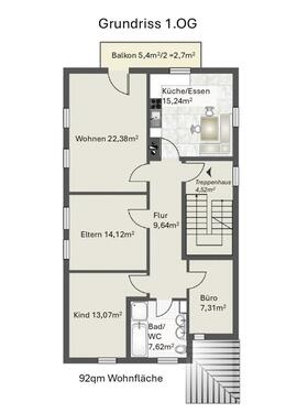 Foto - 5 Zimmer Maisonettenwohnung in Schöllnach