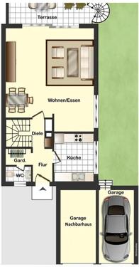 Foto - 5 Zimmer Doppelhaushälfte zum Kaufen in Velbert