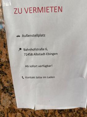 Foto - Außenstellplatz - 40,00&nbsp;EUR Miete,