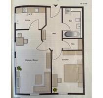 Sonnige 2 Zimmer Wohnung in Nittendorf