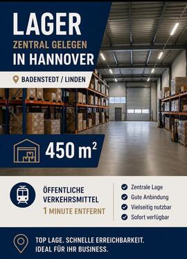 Foto - Lagerhalle in zentraler Lage, Badenstedt Linden