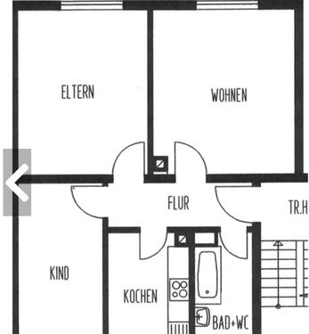 Foto - Attraktive 3-Zimmer-Wohnung mit Balkon