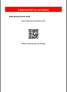 Foto - Ladeneinheit in Rotenberg zu vermieten