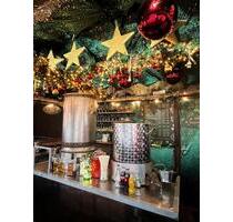 Großer Marktstand f. Weihnachtsmarkt aus Holz m. Stecksystem - Hannover