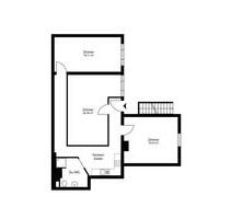 3 ZK Duschbad, 95,5 m², Erdgeschoßwohnung, WG tauglich - Augsburg Innenstadt