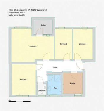 Foto - Etagenwohnung in Quakenbrück zur Miete