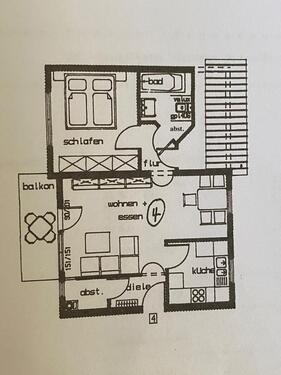 Foto - 2 Zimmer Etagenwohnung zum Kaufen in Ludwigshafen am Rhein