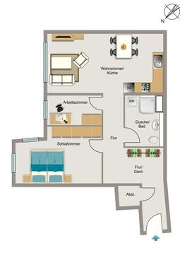 Foto - Etagenwohnung in Dortmund zur Miete