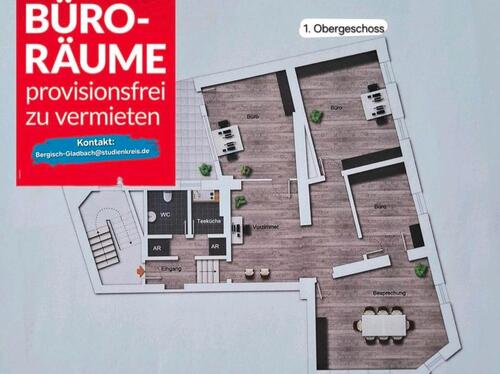 Foto - Büro-Schulungsräume in Bergisch Gladbach Innenstadt