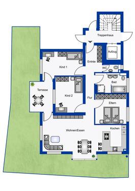 Foto - 4 Zimmer Etagenwohnung zur Miete in Auenwald