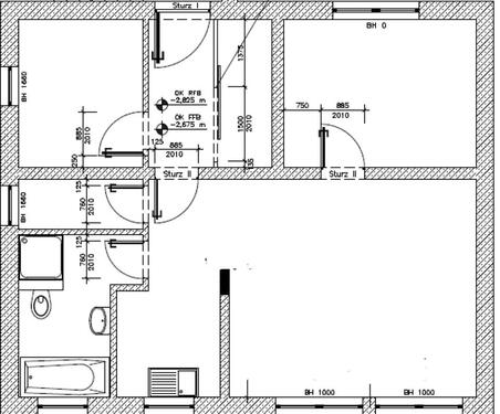 Foto - 2 Zimmerwohnung in Wittnau - 800,00 EUR Kaltmiete, ca.  55,00 m²