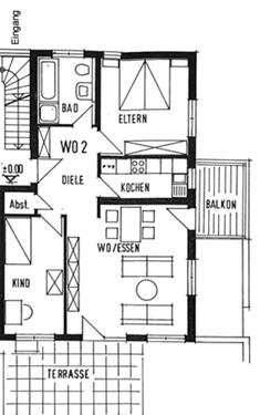 Foto - Etagenwohnung in Kirchardt zur Miete