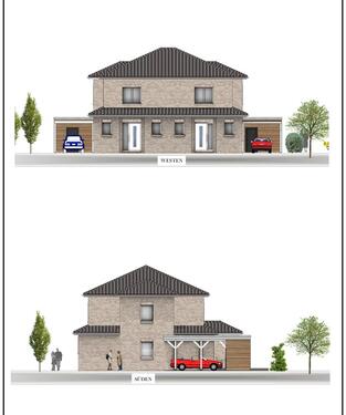 Foto - Erstbezug! 3-Zimmer Doppelhaushälfte mit Garten & Carport - Neubau in Sage
