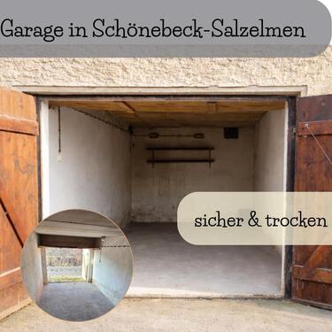 Foto - Sicher parken in Bad Salzelmen – trockene Garage sofort verfügbar