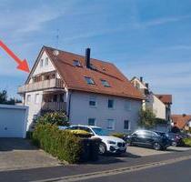2-Zimmer-DG-Wohnung mit Balkon (Markise) in Werneck AB SOFORT - Waigolshausen