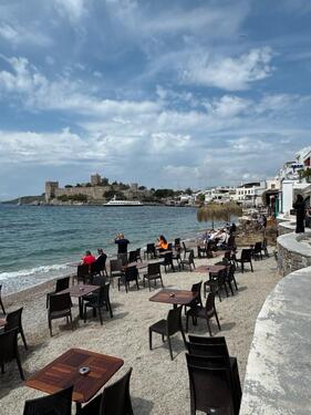 Foto - Bodrum FerienWohnung mieten mit Balkon Meer Blick in ruhige Lage