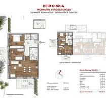 Erstbezug - Exkl. 3-Zimmer-Erdgeschosswohnung, Garten + Terrasse - Sontheim