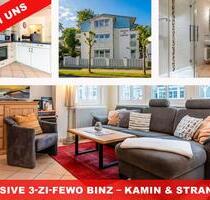 Urlaub in Binz – 3-Raum Ferienwohnung am Kurpark, 300m zum Strand