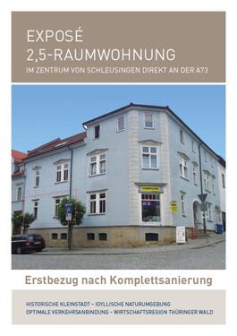 Foto - Freundliche 2,5-Zimmer-Wohnung in Schleusingen
