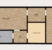 Gemütliche 2 Zimmer Wohnung - 550,00&nbsp;EUR Kaltmiete, ca.&nbsp; 58,00&nbsp;m&sup2; in Fürstenwalde (Spree) (PLZ: 15517)