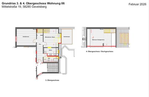 Foto - 3 Zimmer Etagenwohnung zur Miete in Gevelsberg