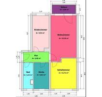 Nachmieter für 2er WG, 3-Raum Whg. mit Campusnähe in Mittweida