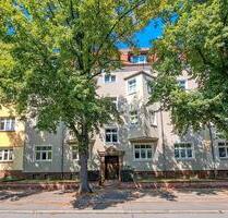 Sanierte 3-R-Whg, neues Bad+Balk in zentr. Lage nahe Südfriedhof - Halle (Saale) Damaschkestraße