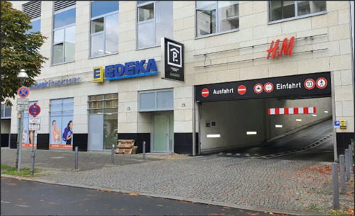 Foto - Stellplatz im Parkhaus WILMA (Charlottenburg) – 247 Zugang – 150