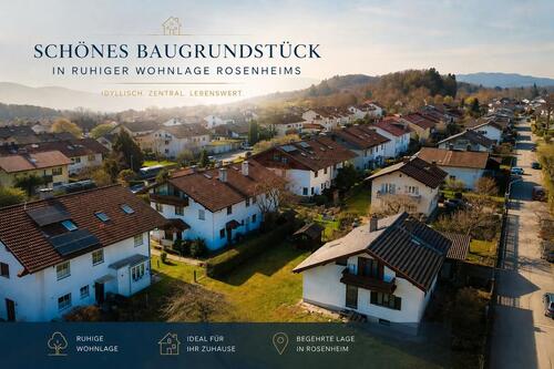 Foto - Schöner Baugrund mit Altbestand in ruhiger Wohnlage Rosenheims
