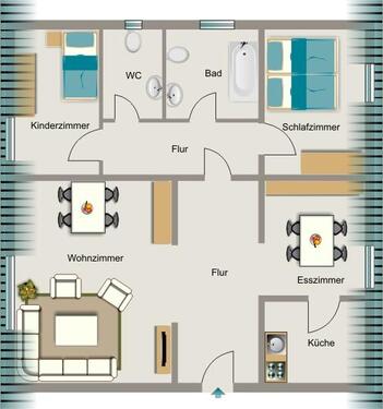 Foto - 3.5 Zimmer Etagenwohnung zur Miete in Oer-Erkenschwick